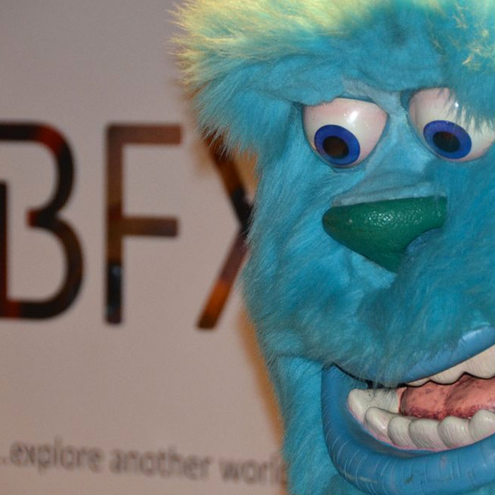 Monsters Inc Sully at BFX Festival